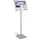 Infodisplay 1200mm Din A 3 Liggend Aluminium-Frame Zilver-Geanodiseer