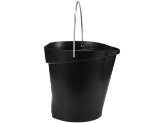 Hygiene 5686-9 emmer 12 liter zwart maatverdeling en schenktuit - 2