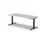 Elektrisch ihv bureau,HxBxD 650-1310x2000x900/800mm,blad wit