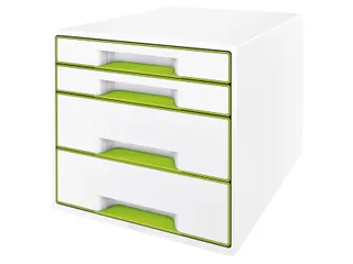 Ladenblok Leitz WOW Cube 4 laden wit/groen - 1