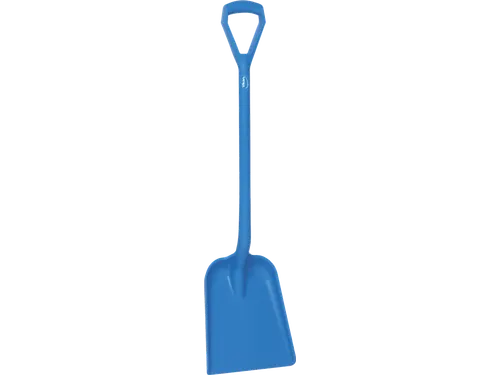 Hygiene 5625-3 Lichtgewicht Schop D-Greep Korte Steel Blauw
