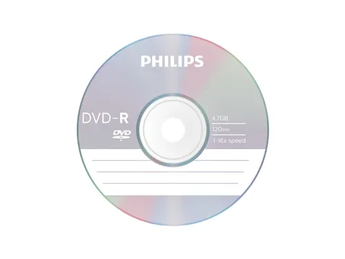 DVD-R Philips 4.7GB 16x SP 25 stuks