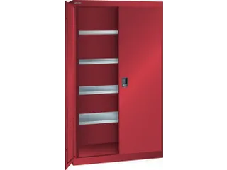 zwaarlastkast met openslaande deuren,HxBxD 1950x1100x641mm,lak RAL3003 - 2