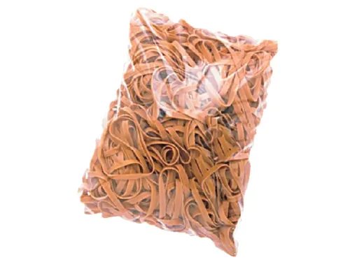 Elastiek Standard Rubber Bands 18 80x1.5mm 10kg 33300 stuks bruin