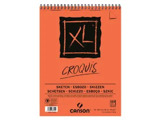 Schetspapier Canson XL Sketch 120vel 90gr A3 ivoorwit - 1