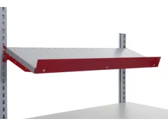 aanslagrand,v. paktafel,aanbouw van voren,B 800mm,staal,RAL3003