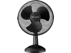 BRASQ Tafelventilator F400 zwart Ø 30cm