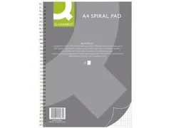 Collegeblok A4 Spiraal Geruit 5mm 80 Vel