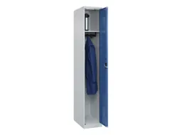 locker,HxBxD 1850x300x500mm,1vak,vak B 300mm,cil.-slot,staand op vloer