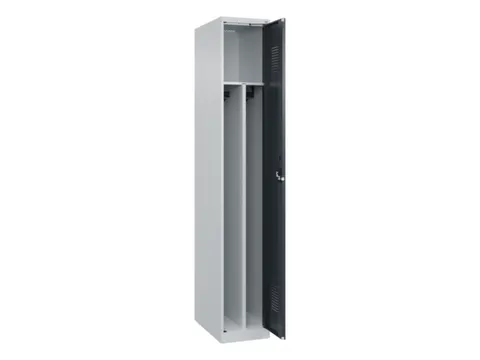 locker voor scheiding van kleding,HxBxD 1850x300x500mm,1vak