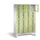 Lockerkast 1850x1190x500mm 4x4 vakken Cilinderslot Poten, RDS1108060