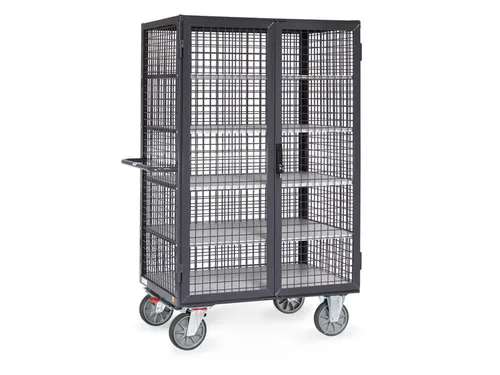 ESD-Kastwagen 9393 750kg 1200x780mm donkergrijs