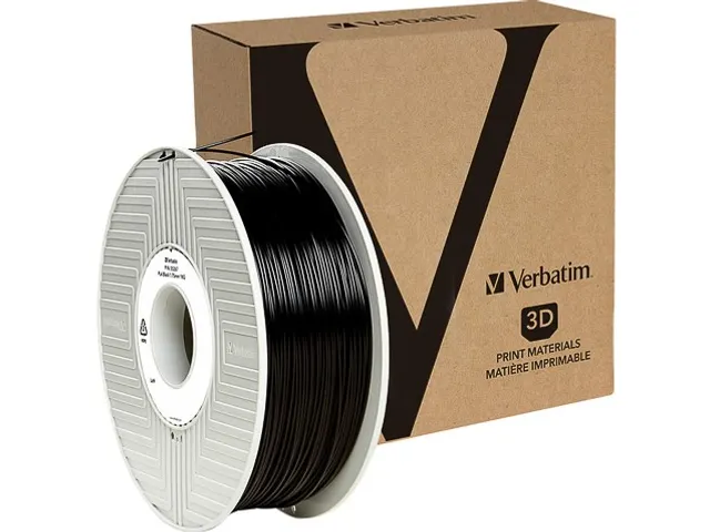 Verbatim PLA filament voor 3D printer 1,75mm Zwart 1kg