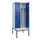 locker met bank,voor scheiding van kleding,HxBxD 2120x800x815mm,2vak