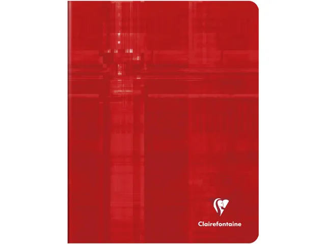 Clairefontaine schrift Metric 16.5x21cm geruit 5x5 mm rood