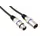 XLR-Kabel - XLR Mannelijk Naar XLR Vrouwelijk - 1m - Zwart