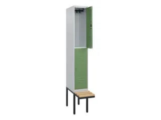 Dubbeldekse dekenkist,HxBxD 2120x300x815mm,1x2vak.,vak B 300mm - 2