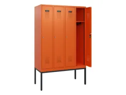 schoollocker,HxBxD 1950x1200x500mm,4vak,vak B 300mm,cil.-slot