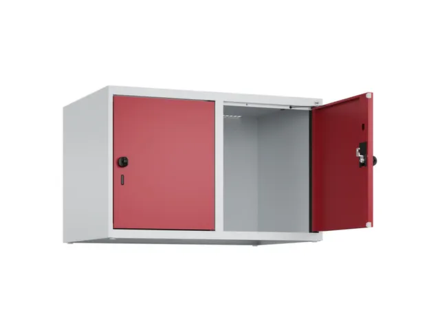 opzetkast,v. locker,2vak.,vak B 400mm,HxBxD 500x800x500mm,draaigrendel