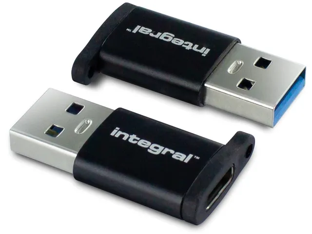 2 X (Twin Pack) Usb-C To Usb-A Converter/Adapt