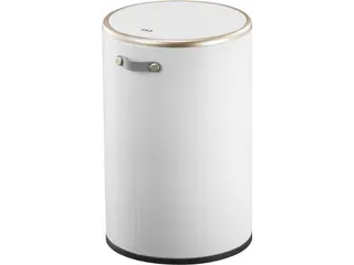Cosmo pedaalemmer 12 Liter Rvs Mat Wit - 5
