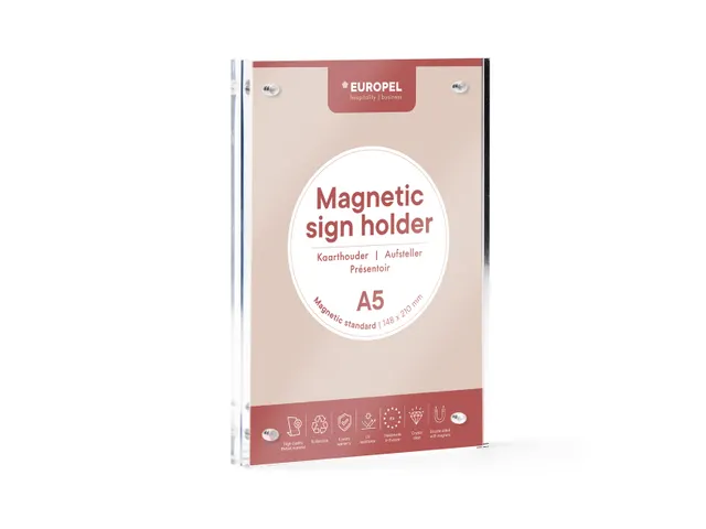 Europel Kaarthouder Luxe A5 Acryl