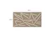 Ecran de séparation acoustique motif découpé 60x120cm Sable