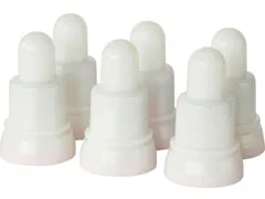 Candle LED extra set lampjes multicolor doos 6 stuks