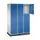 grootvolume-lockersysteem,RAL 7035/RAL 5010,HxBxD 1950x1220x600mm
