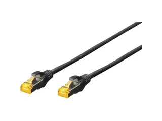 Digitus Cat 6A S-Ftp Patchcable 3m zwart - 1
