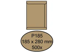 Envelop Quantore Akte P185 185X280Mm 90G Bruinkraft Gegomd
