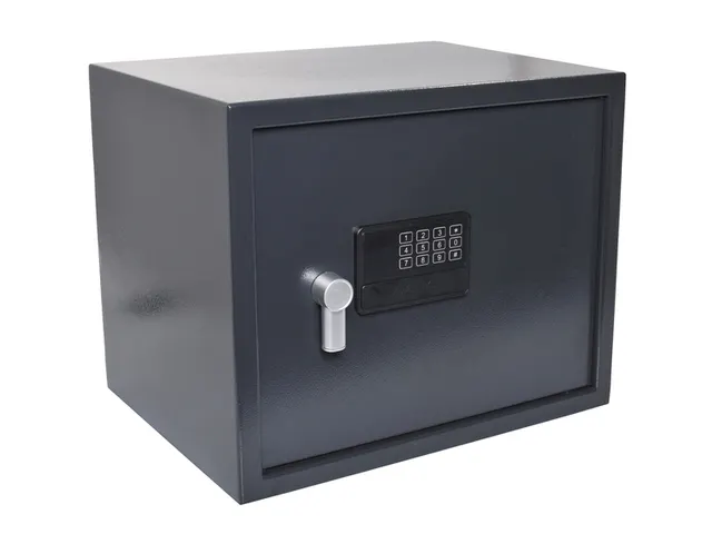 Kluis Pavo elektronisch 430x360x310mm donkergrijs