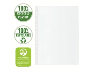 Showtas Esselte A4 11-gaats 100% gerecycled PP transparant - 6
