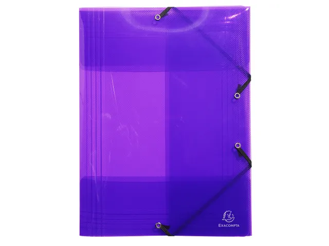 Exacompta A3 Elastomap Crystal Colours Assorti