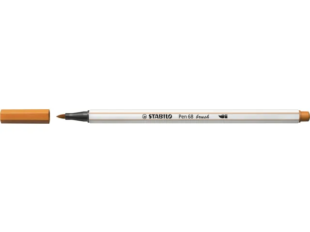 Brushstift STABILO Pen 568/89 donker oker
