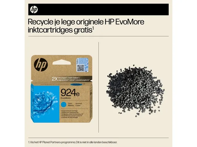 Inktcartridge HP 4K0U7NE 924E Evomore blauw