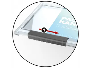 Kaarthouder Pushbox Mono Met Textielkoord 54x87mm - 3