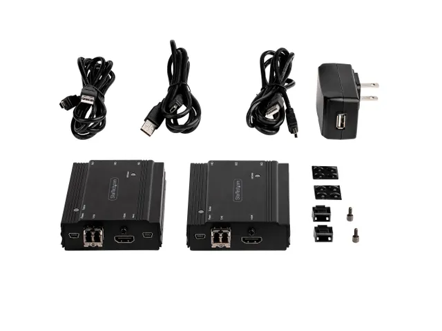 4K HDMI KVM Extender over Glasvezel/FIber, HDMI Video & USB Remote KVM