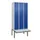 Z-garderobekast,HxBxD 2120x900x815mm,6vak,vak B 300mm,draaigrendel