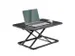 Ergonomische zit/sta bureauconverter 6 hoogtes 67×47 cm 45–405 mm