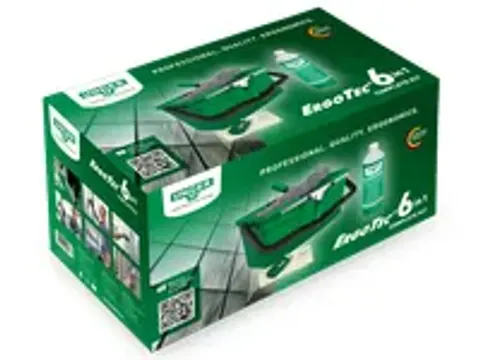 OUTLET Unger ErgoTec 6-in-1 Glasreiniging Complete Kit