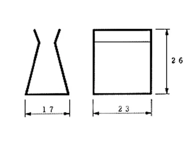 Batterijhouder Voor 1 x 9V-CEL