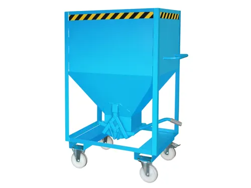 stortgoedbak,HxLxB 1680x1115x780mm,600l,draagverm. 1350kg,wielen