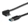 Slanke Micro USB 3.0 kabel haaks naar links 1 Meter