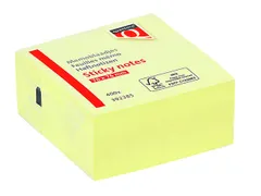 Memoblok Quantore 76x76mm 400 geel Voordeelbundel