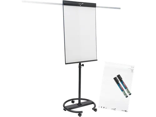 Legamaster SKETCH PRO mobiele flipover ronde voet