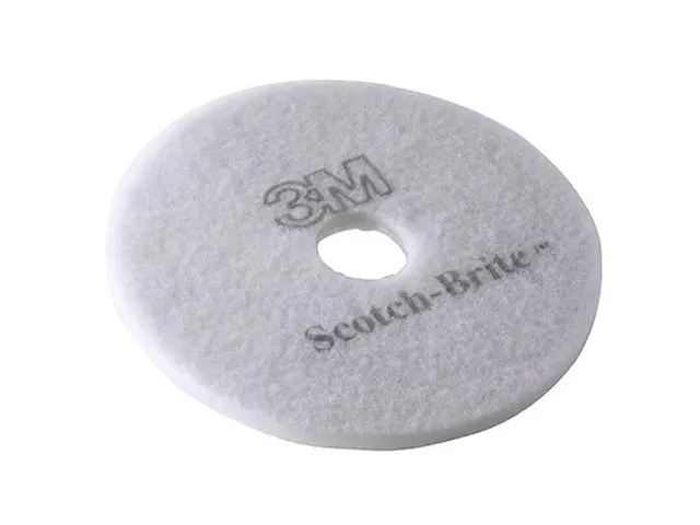 3M Scotch-Brite vloerpad 17inch 432 mm Wit doos 5 stuks