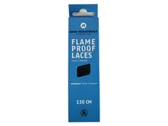 Bata veter zwart vlamvertragend rond 130 cm