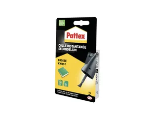 Secondenlijm Pattex met kwast flacon 5 gram op blister - 3
