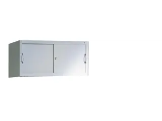 opzetkast,v. schuifdeurkast,romp RAL7035,front RAL3003 - 2